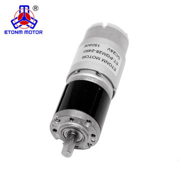 planetary gear motor with reduction gearbox 24v